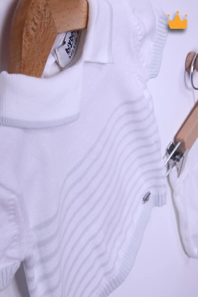 Triko %100 Pamuk Kısa Kol Şortlu Erkek Bebek Takım 5512 - 12