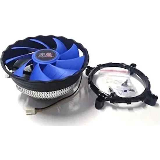 Snowman M120 Geniş Fan Universal Cpu Fan Amd /intel