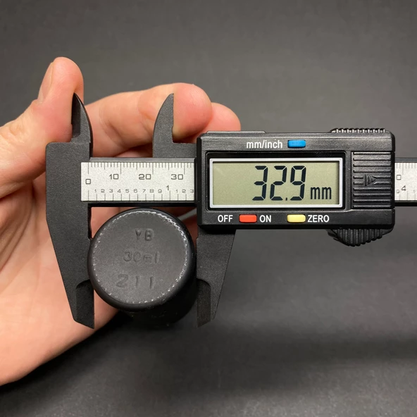 30 Ml Siyah Mat Cam Şişe Beyaz Spreyli ,  30Cc Siyah Spreyli Boş Şişe x 3 Adet - Resim 4