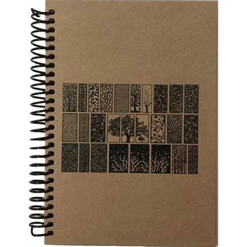 Tokaç Kraft Spiralli Defter 80 Yaprak Çizgili 16 x 23 cm ürün görseli 1