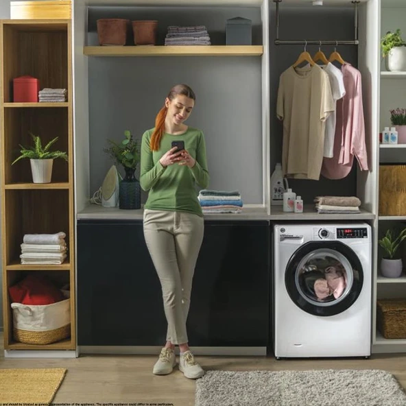 Hoover H3DPS4966TAB6-17 9/6 Kg. 1400 Devir Kurutmalı Çamaşır Makinesi - 8