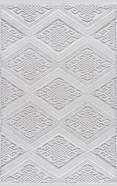 Padişah Halı Ferida 61580 060 Serisi İskandinav Salon Oturma Yatak Odası Halısı