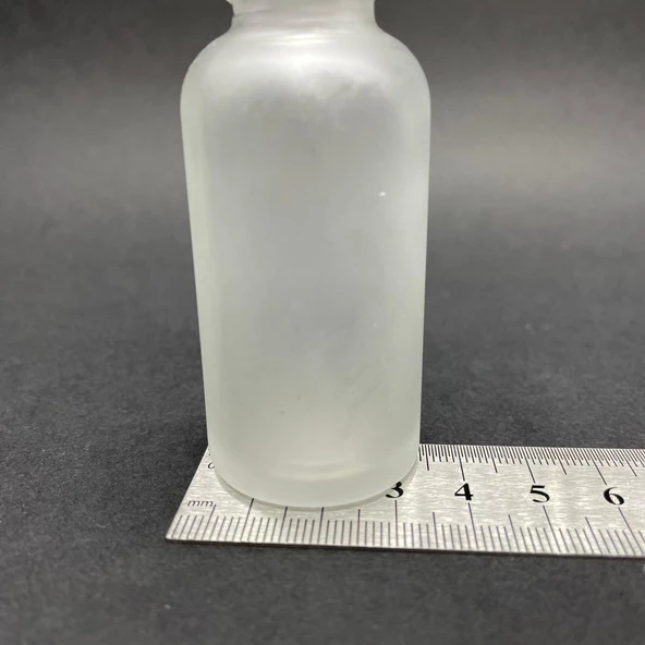 30 Ml Buzlu Cam Şişe Beyaz Spreyli ,  30Cc Buzlucam Spreyli Boş Şişe x 6 Adet - Resim 4