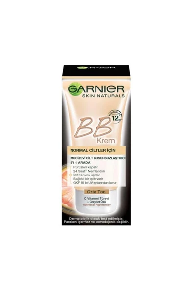 Garnier Hyaluronik Aloe Mucizevi Cilt Kusursuzlaştırıcı 5'i 1 Arada Bakım Kremi Orta Ton 50ml - 3