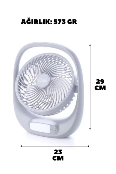 CVS DN 91026 Portatif Masa Üstü Vantilatör - 2