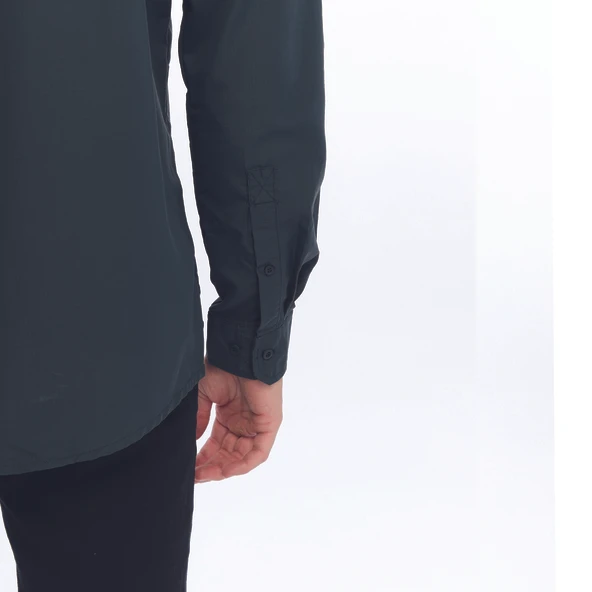 FreeCamp Odina Erkek Gömlek-GRİ - Resim 5