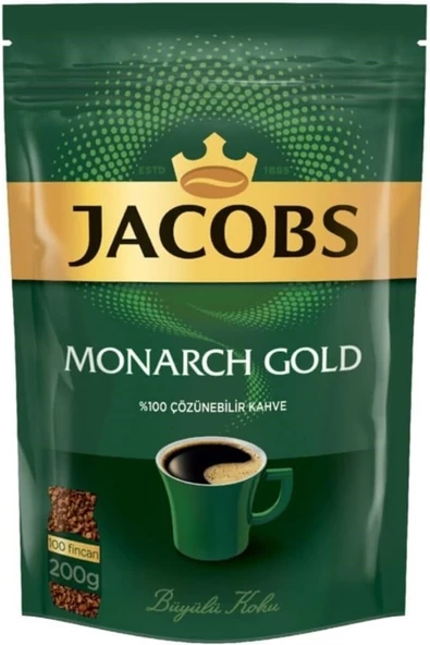 Jacobs Monarch Gold Kahve 200 gr