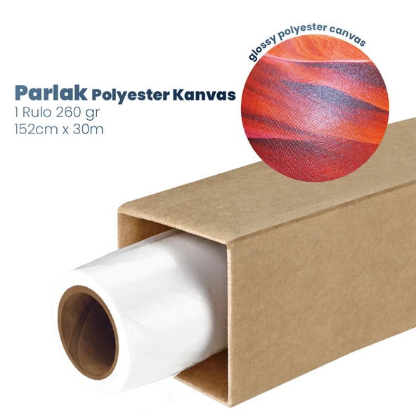 Plotter Sarf Microporous (Glossy) Parlak Fotoğraf Kağıdı Waterprof 260gr 152cm x30mt (1 Rulo)