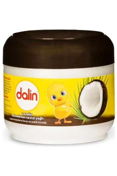 DALİN DALIN Hindistan Cevizi Pamuk ve Shea Yağlı Vazelin 100 ml