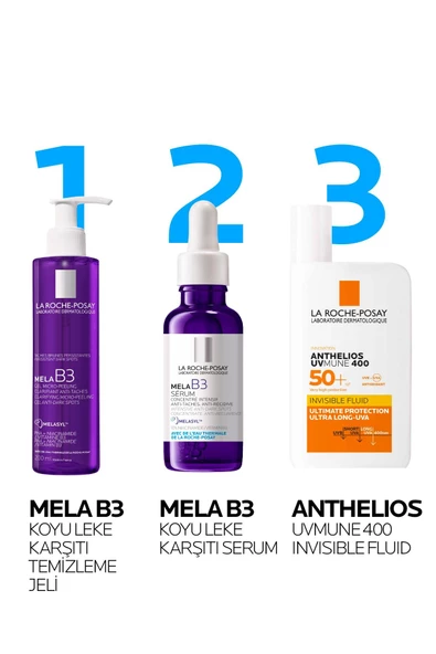 LA ROCHE POSAY LA ROCHE-POSAY Mela B3 Micro Peeling Gel - Leke Karşıtı Yüz Temizleme Jeli 200ml