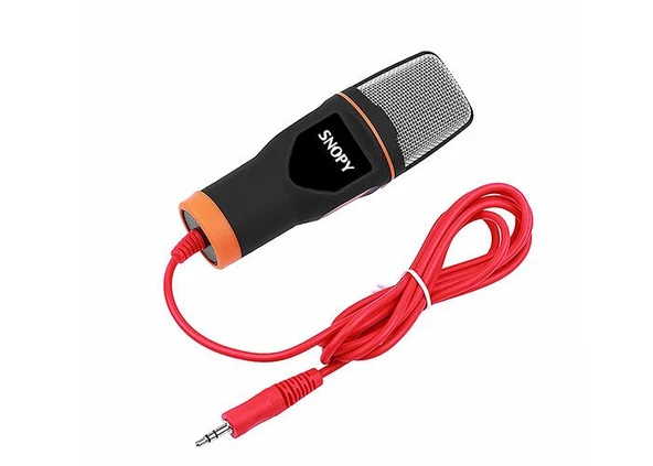 Snopy SN-340M Masa üstü siyah led mikrofon - Resim 2