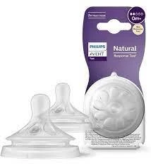 Avent Natural Response Biberon Emziği 2 Numara +0 Ay 2'li SCY962/02