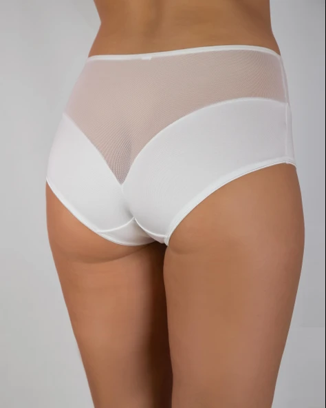 G-Box 923 Kadın Breathing Yüksek Bel Hava Alan Rahat Tül Külot - 5