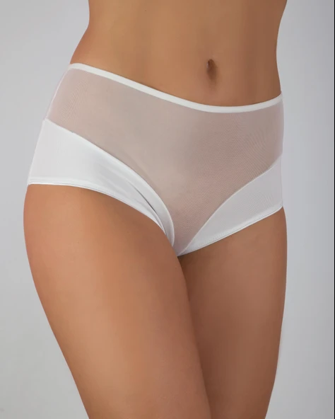 G-Box 923 Kadın Breathing Yüksek Bel Hava Alan Rahat Tül Külot - 4