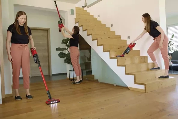 Einhell TE-SV 18 Lİ Akülü Dikey Süpürge + 2.5 Ah Akü + Akü Şarj Aleti - 6