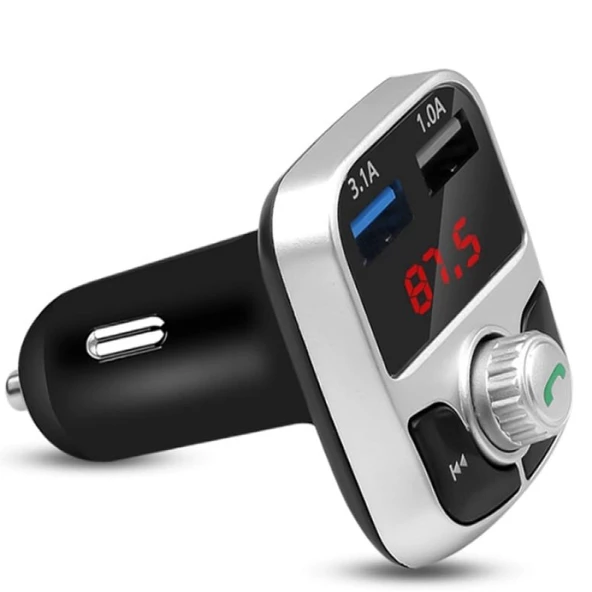 G17 Araç Fm Transmitter Bluetoothlu Mp3 Çalar