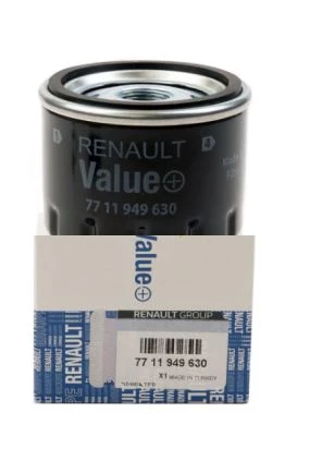 RENAULT GROUP MAİS VALUE 7711949630 YAĞ FİLTRESİ JUKE QASHQAİ GRAND VİTARA DUSTER LOGAN SANDERO  CLİO-3 FLUENCE SCENİC -3 KANGO LAGUNA 2-3LATITTUDE  MEGAN 1-2-3 1.5 DCI 1.9 DCI  K9K  UYUMLU