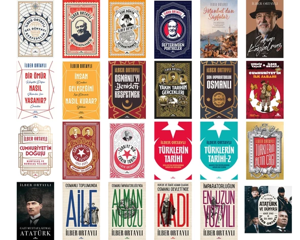 ilber Ortaylı Kitap Seti 24 Kitap