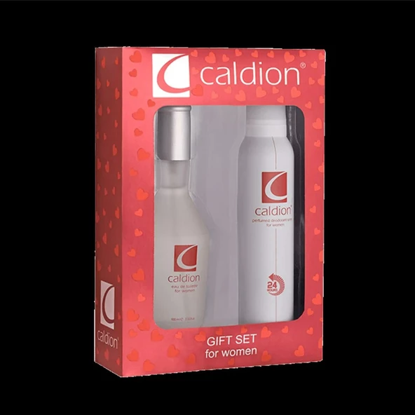 Caldion For Woman EDT 50 ml + Deo Sprey 150 ml Kadın Parfüm Seti - Resim 2