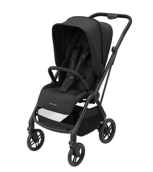 Maxi-Cosi Leona2 Çift Yönlü Uzatılabilir Sırt Desteği Tam Yatabilir Bebek Arabası  Essential Black