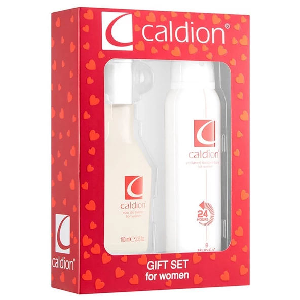 CALDİON GIFT SET FOR WOMAN 100 ml. EDT.+ DEO