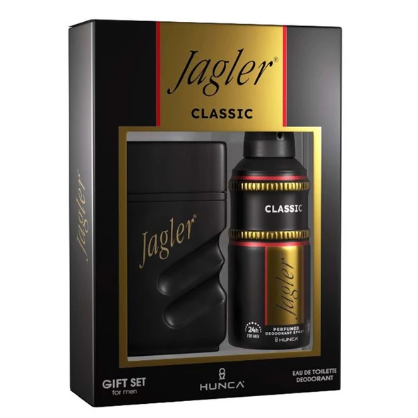 JAGLER CLASSIC FOR MEN GIFT SET 90 ml. EDT. + 150 ml. DEO