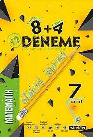 Startfen Yayınları 7. Sınıf Elmas Serisi Matematik 12 Deneme