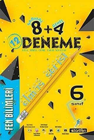 Startfen Yayınları 6. Sınıf Fen Bilimleri Elmas Serisi 12 Deneme