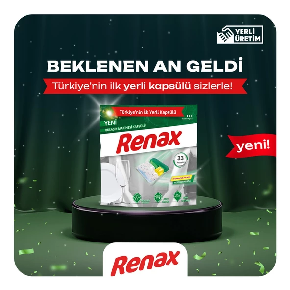 Renax Bulaşık Makinesi Kapsülü Hepsi Bir Arada 88 Li - 3