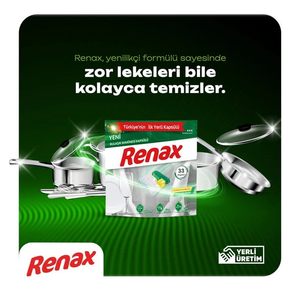 Renax Bulaşık Makinesi Kapsülü Hepsi Bir Arada 88 Li - 6