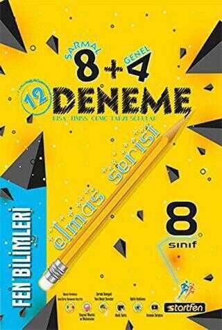 Startfen Yayınları 8. Sınıf Fen Bilimleri Elmas Serisi Deneme