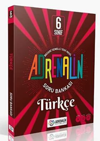 Adrenalin Yayınları 6. Sınıf Türkçe Soru Bankası