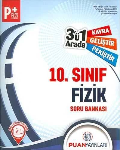 10. Sınıf Fizik 3`ü 1 Arada Soru Bankası Puan Yayınları