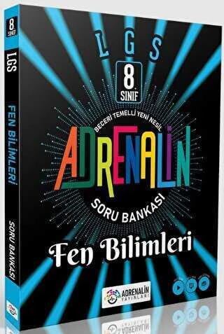 Adrenalin Yayınları 8. Sınıf Adrenalin Fen Bilimleri Soru Bankası