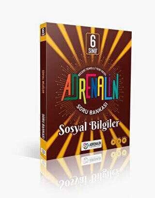 Adrenalin Yayınları 6.Sınıf Sosyal Bilgiler Soru Bankası