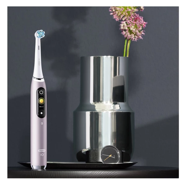 Oral-B iO 9 Şarjlı Pembe Diş Fırçası - Resim 5