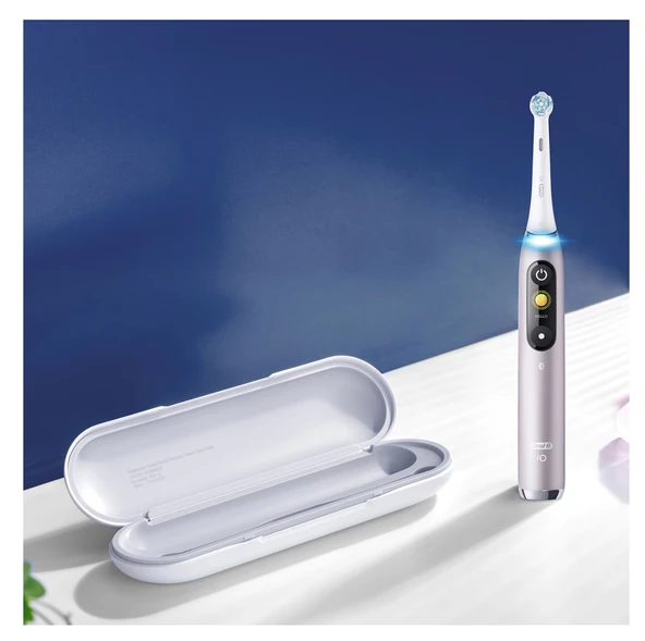 Oral-B iO 9 Şarjlı Pembe Diş Fırçası - Resim 4