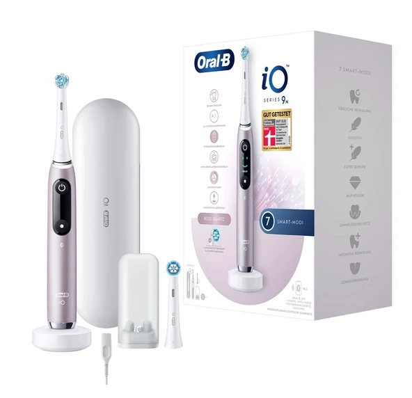 Oral-B iO 9 Şarjlı Pembe Diş Fırçası - Resim 2