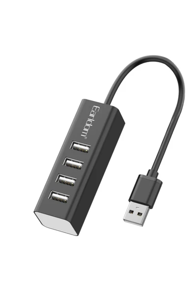 HUB14 Tak Çalıştır 4lü Usb Çoklayıcı - Siyah