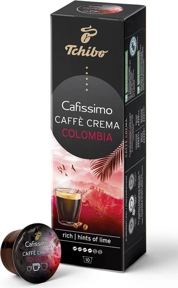 Tchibo Cafissimo Kapsül Caffe Crema Colombia 4x10