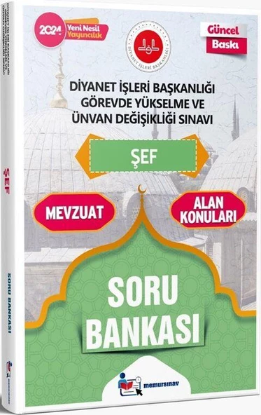 2024 Diyanet İşleri Başkanlığı GYS Ve UDS Şef Soru Bankası Memur Sınav ürün görseli 1
