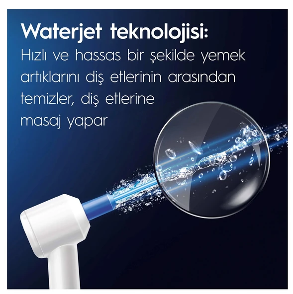 Oral-B Ağız Sağlığı Merkezi Ağız Duşu ve 1 Oxyjet Başlığı + 1 Waterjet Başlığı - 4