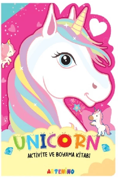 2+ YAŞ - AKTİVİTE VE BOYAMA KİTABI - UNICORN ürün görseli