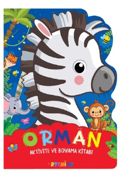 2+ YAŞ - AKTİVİTE VE BOYAMA KİTABI - ORMAN ürün görseli