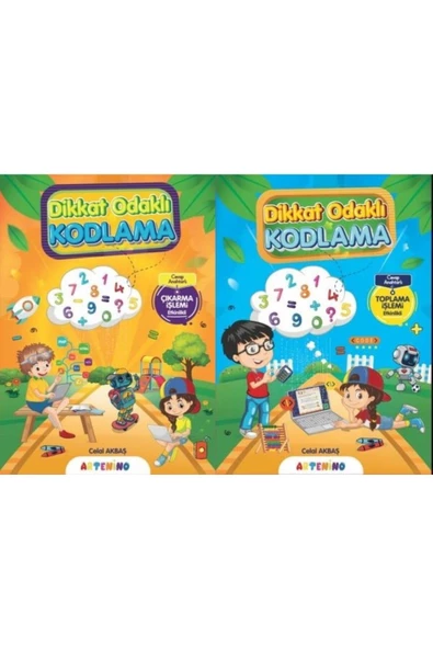 6+YAŞ DİKKAT ODAKLI KODLAMA SETİ- TOPLAMA - ÇIKARMA İŞLEMİ ürün görseli