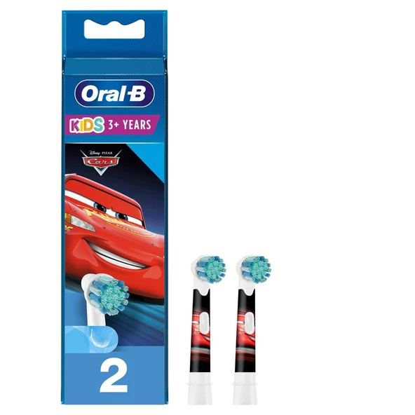 Oral-B Çocuklar İçin Yedek Başlık Extra Yumuşak 2'li Cars