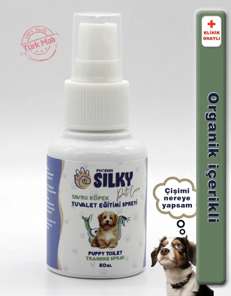 Silky - Köpekler için  Tuvalet / Çiş Eğitim Spreyi ( 50ml )