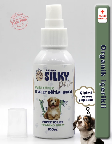 SILKY - Köpekler için Tuvalet / Çiş Eğitim Spreyi ( 100ml )