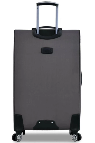 Fossil Ultra Light Kumaş Unisex Büyük Boy Valiz Gri FSL010 - 3