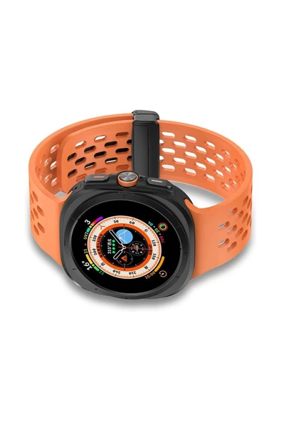 Galaxy Watch Ultra ile uyumlu Kordon Katlanabilir Toka Single Line Galaxy Watch Ultra Kayış - 3